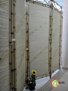 biombos decorativos de bambu cana da índia